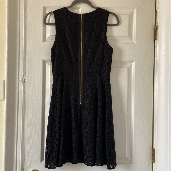 Ali Ro Sleeveless Lace Black Dress Size 4 - Picture 2 of 5